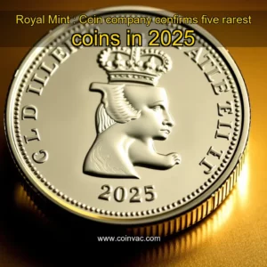 Read more about the article Royal Mint : Coin company confirms five rarest coins in 2025