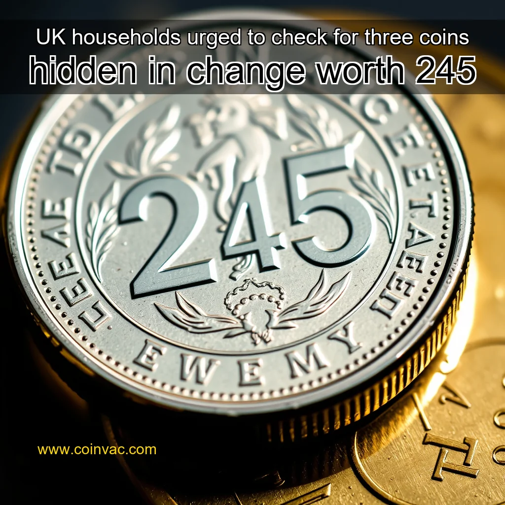 You are currently viewing UK households urged to check for three coins hidden in change worth 245