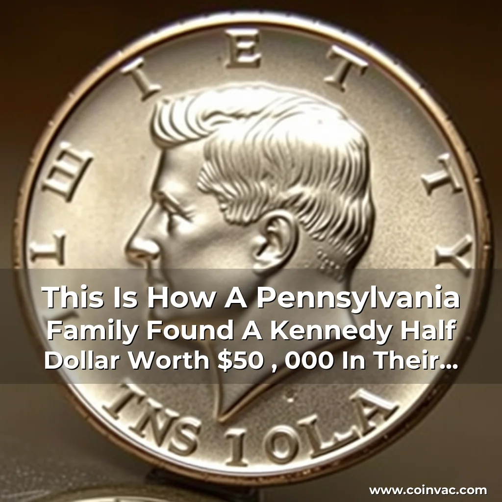 Read more about the article This Is How A Pennsylvania Family Found A Kennedy Half Dollar Worth $50 , 000 In Their Attic, Reports Wtxf-Tv.