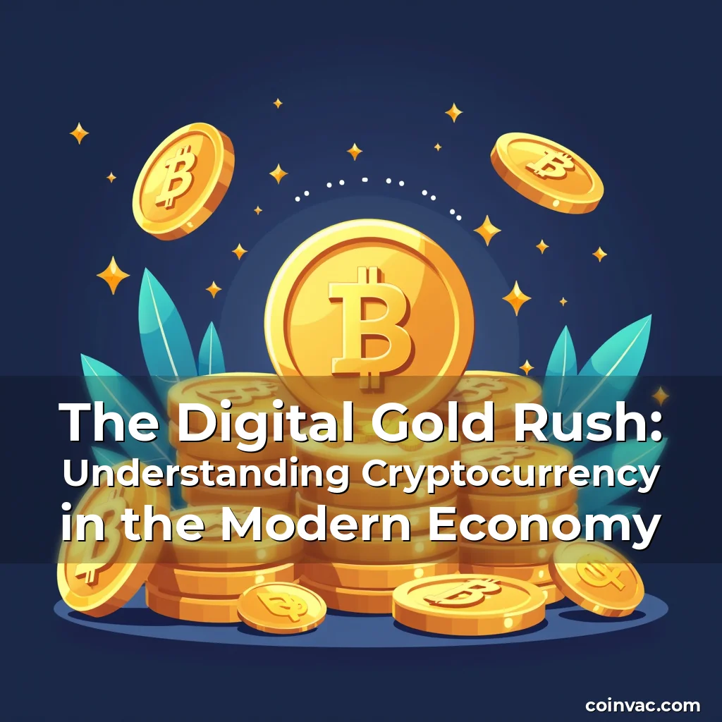 Read more about the article The Digital Gold Rush: Understanding Cryptocurrency in the Modern Economy
