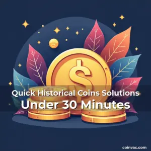 Artistic representation for Quick Historical Coins Solutions Under 30 Minutes