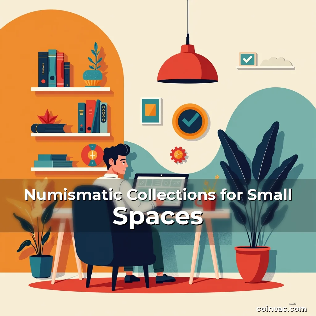 Artistic representation for Numismatic Collections for Small Spaces