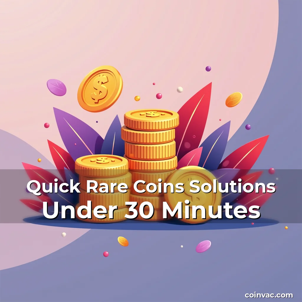 Artistic representation for Quick Rare Coins Solutions Under 30 Minutes